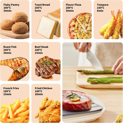 FIFHEN 150PC Air Fryer Liners, Ninja Air Fryer Paper Liners Disposable, Air Fryer Accessories for Ninja AF300UK AF400UK SL400UK, Compatible with Ninja, Keplin, Tower, Salter and Other Dual Zone Air Fryer